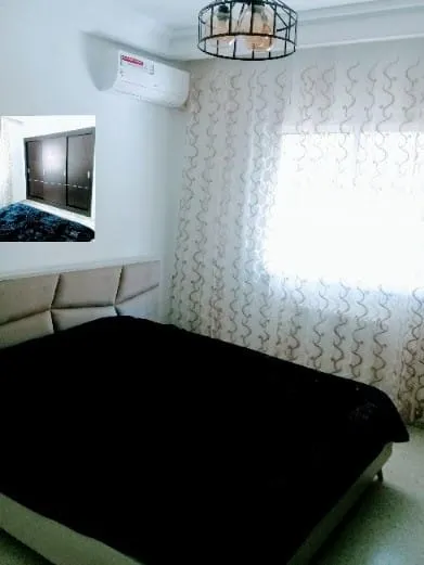 Proche lac2 Cité wahat S4 meublé Neuf pour étranger