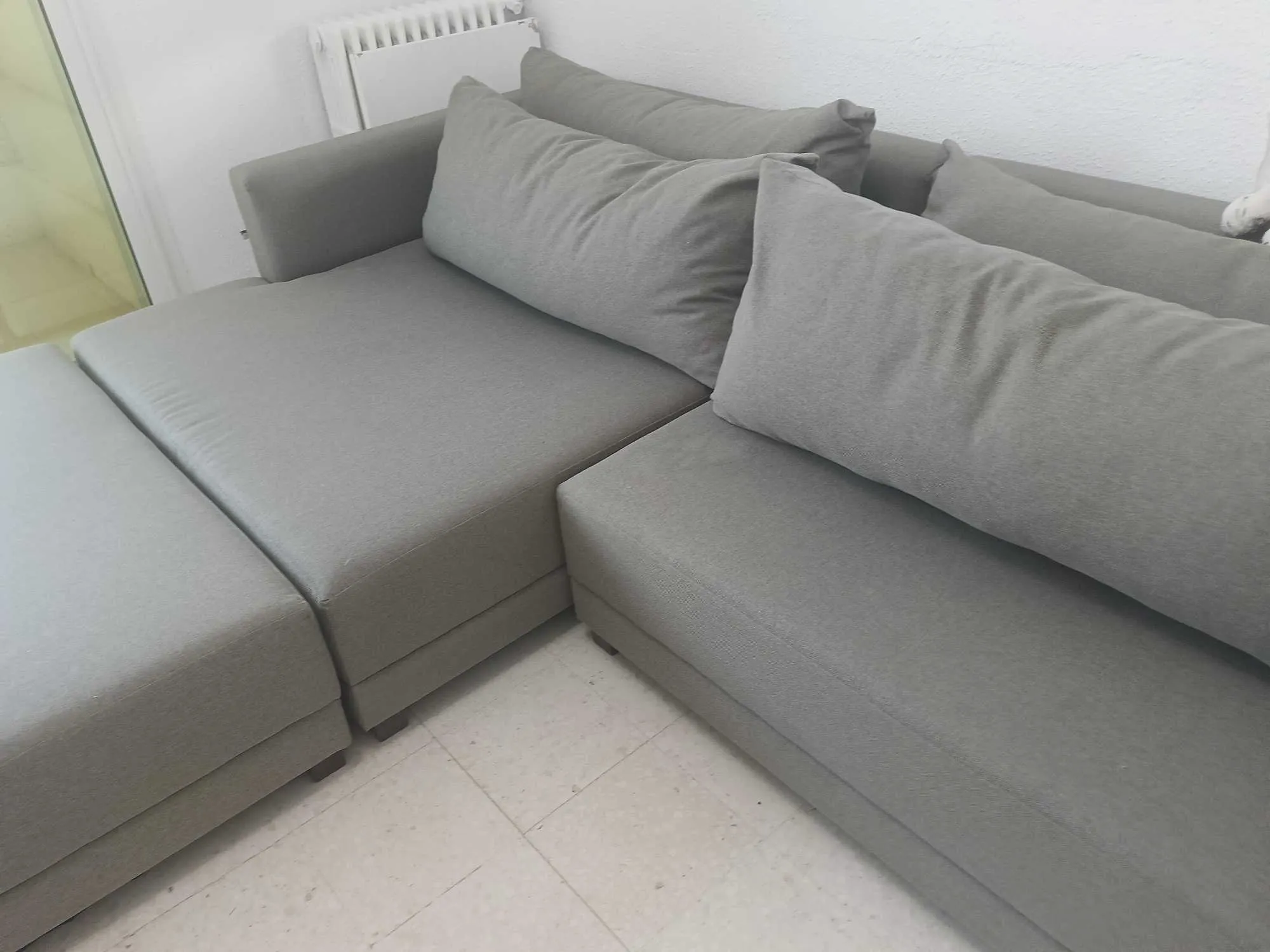 Pack salle de séjour avec sa table basse+ table haute avec 4 chaises 