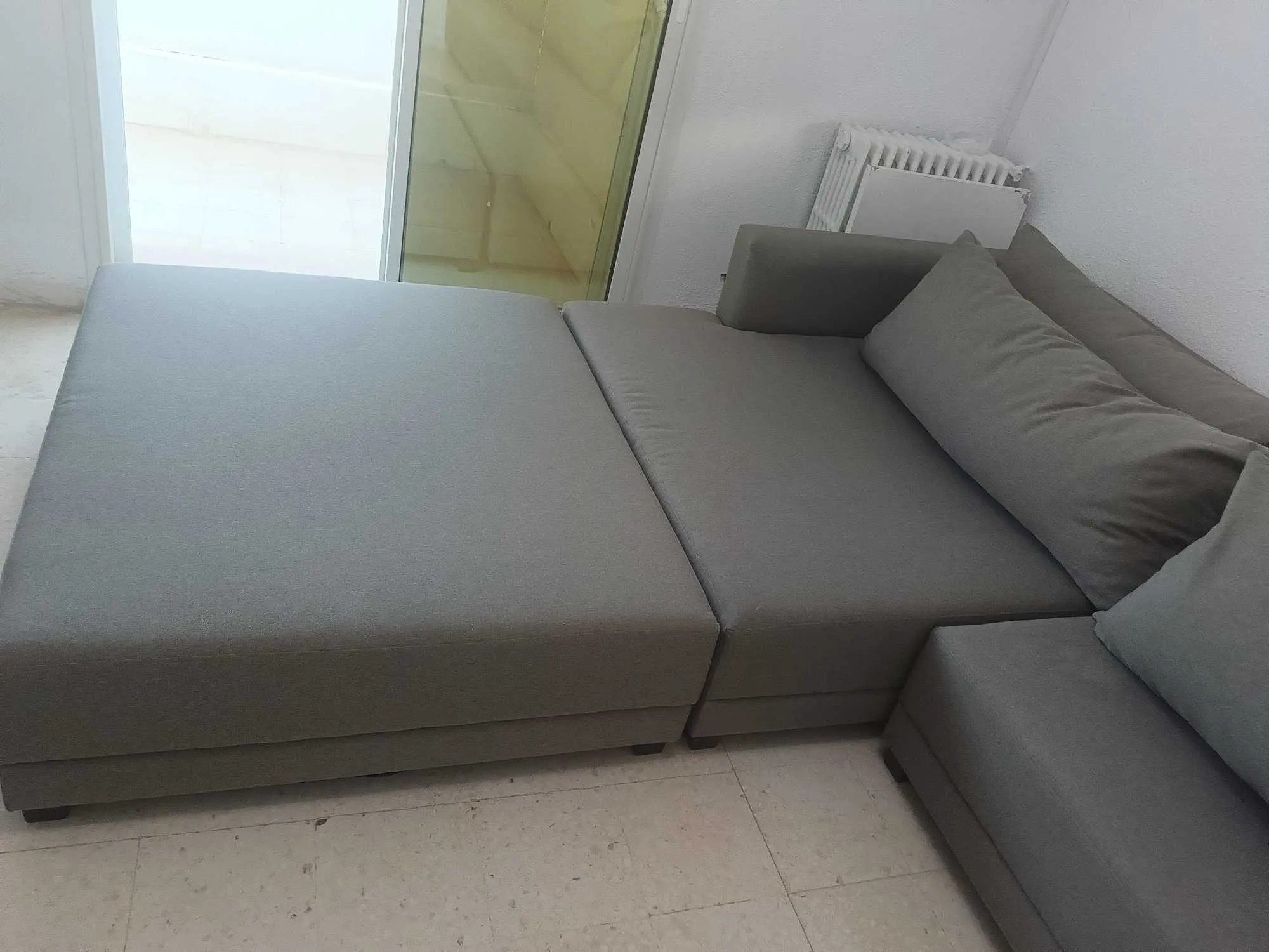 Pack salle de séjour avec sa table basse+ table haute avec 4 chaises