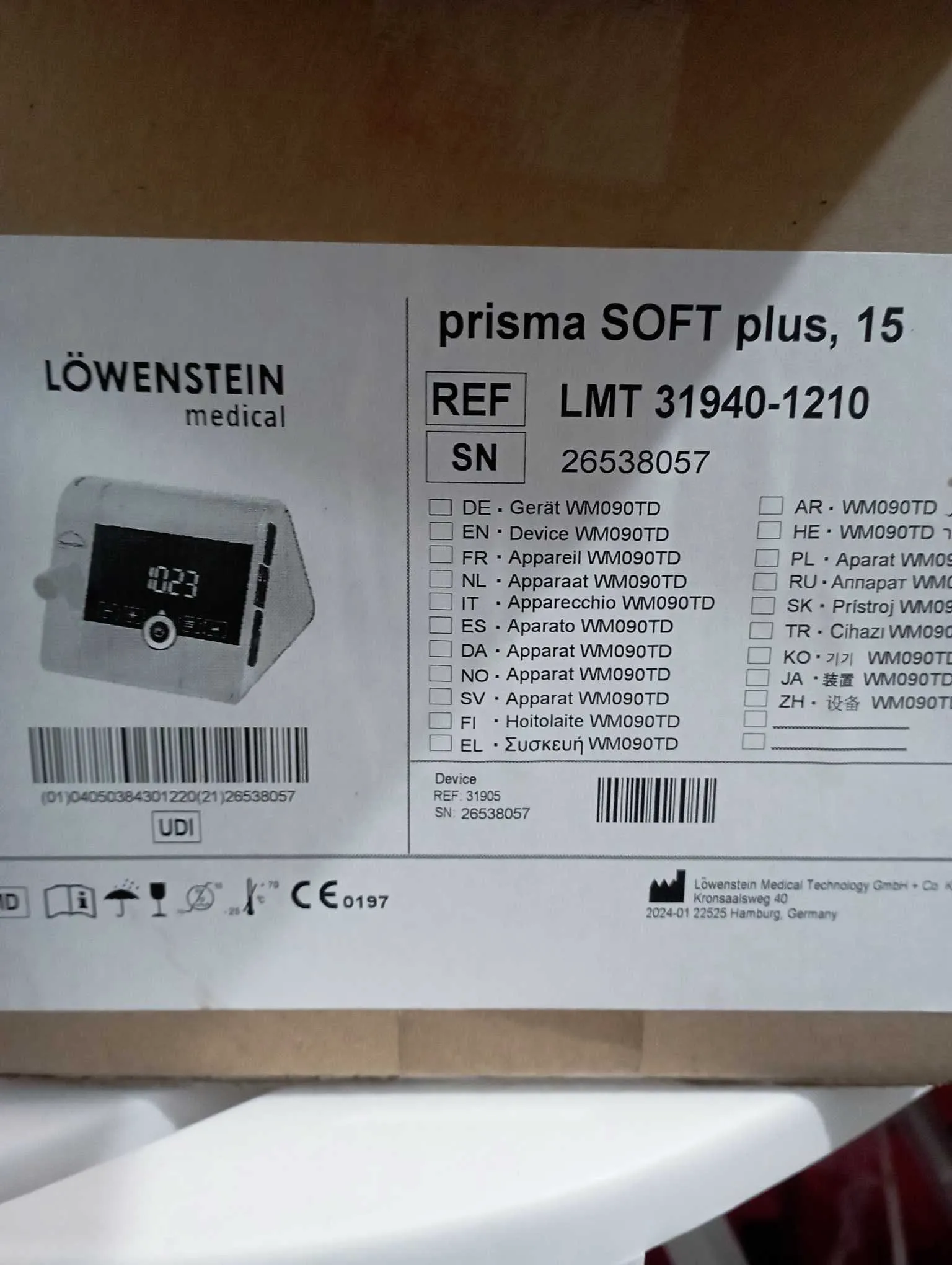 Appareil de l'apnée du sommeil 