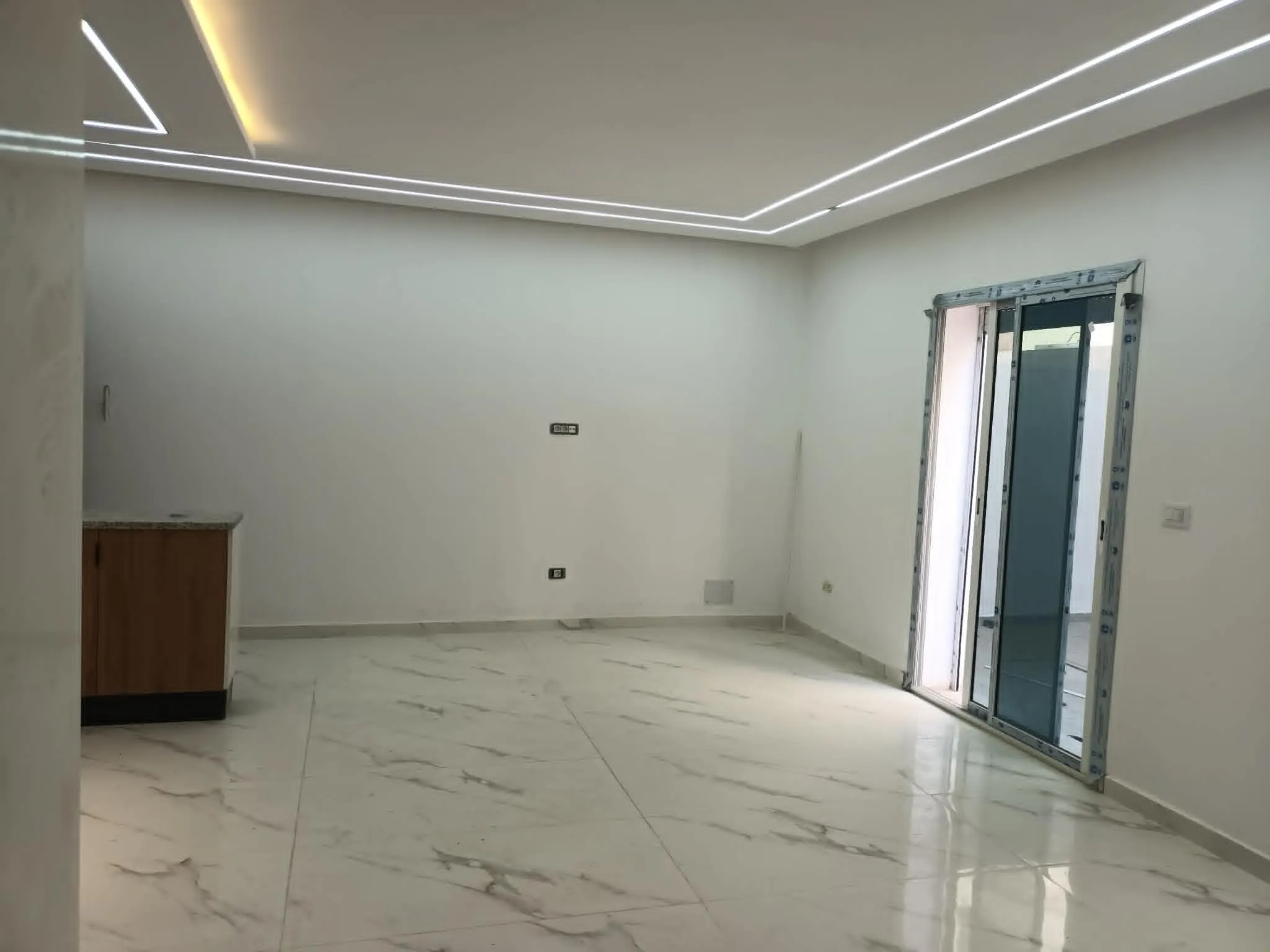 Un agréable appartement neuf au RDC à corniche Bizerte 