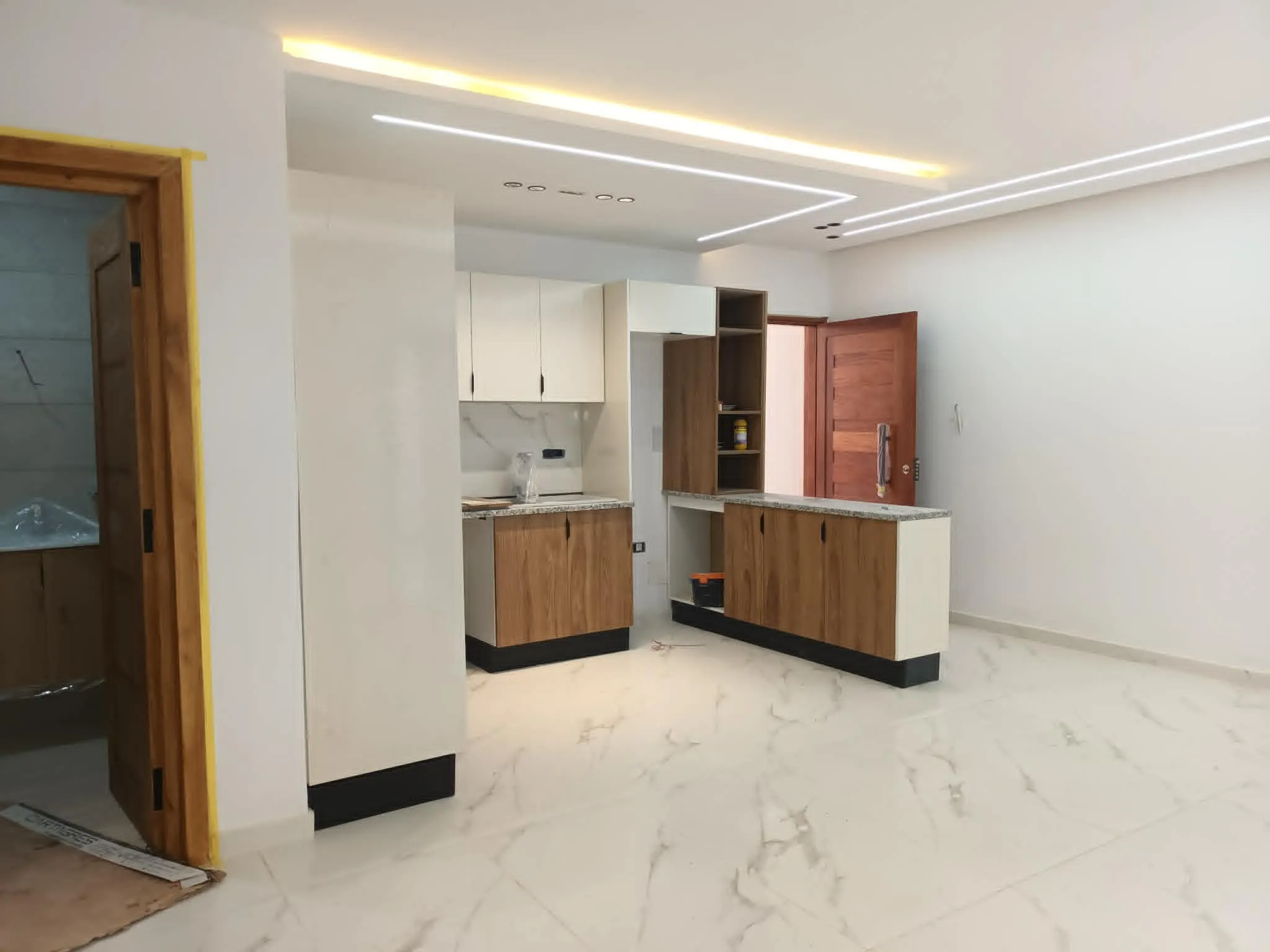 Un agréable appartement neuf au RDC à corniche Bizerte 