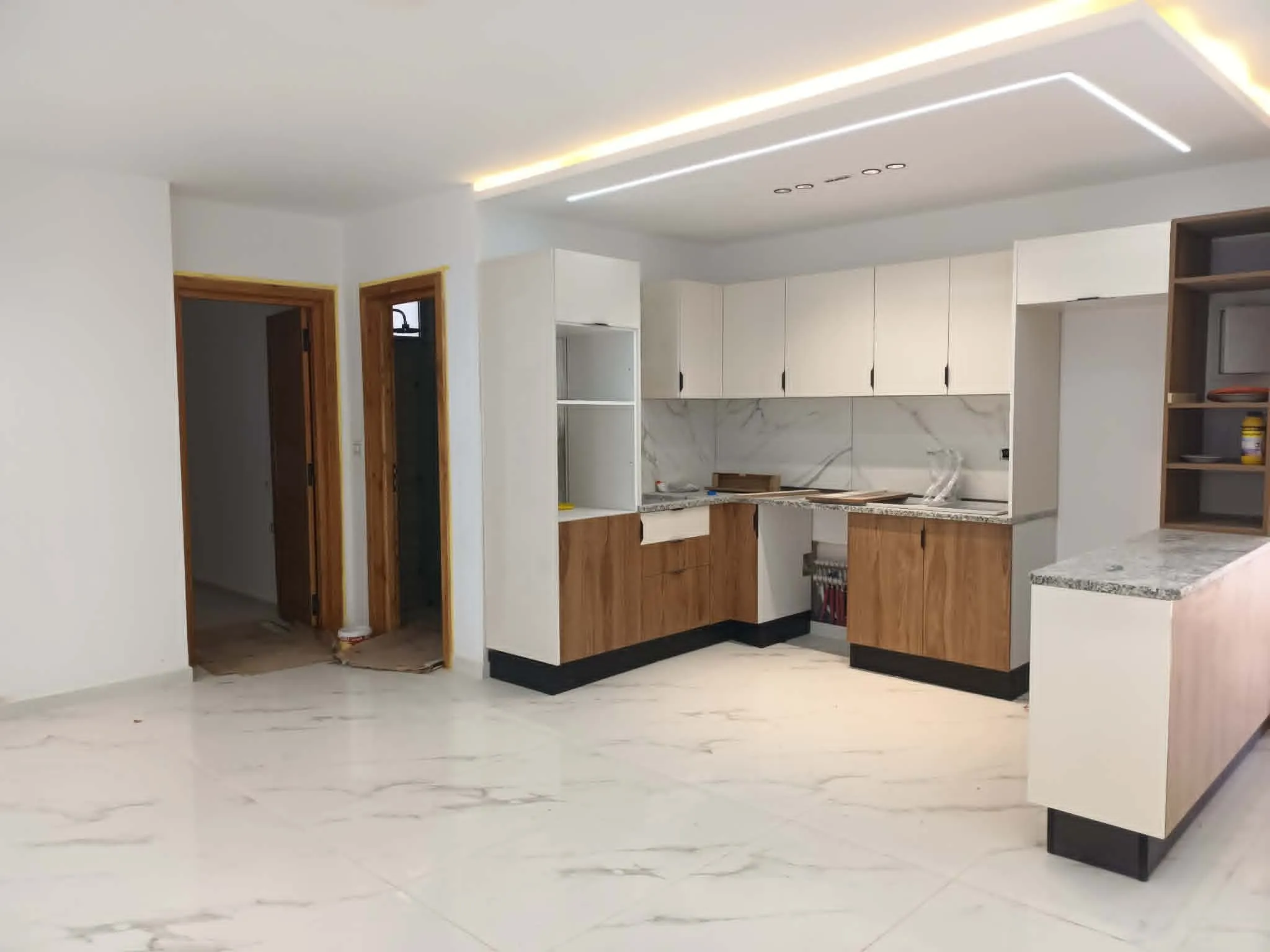 Un agréable appartement neuf au RDC à corniche Bizerte 