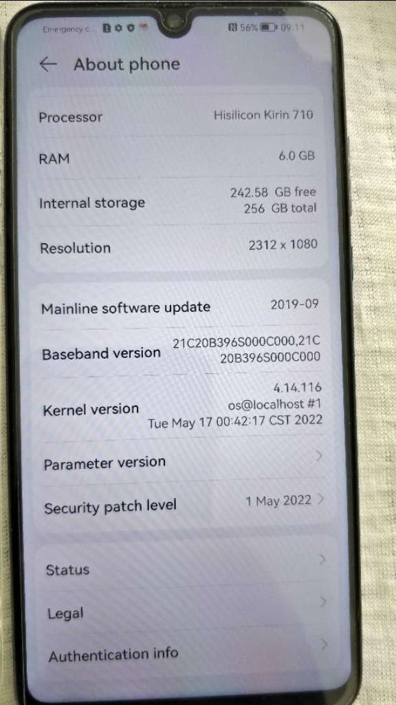 Huawei P30 lite 216 gb