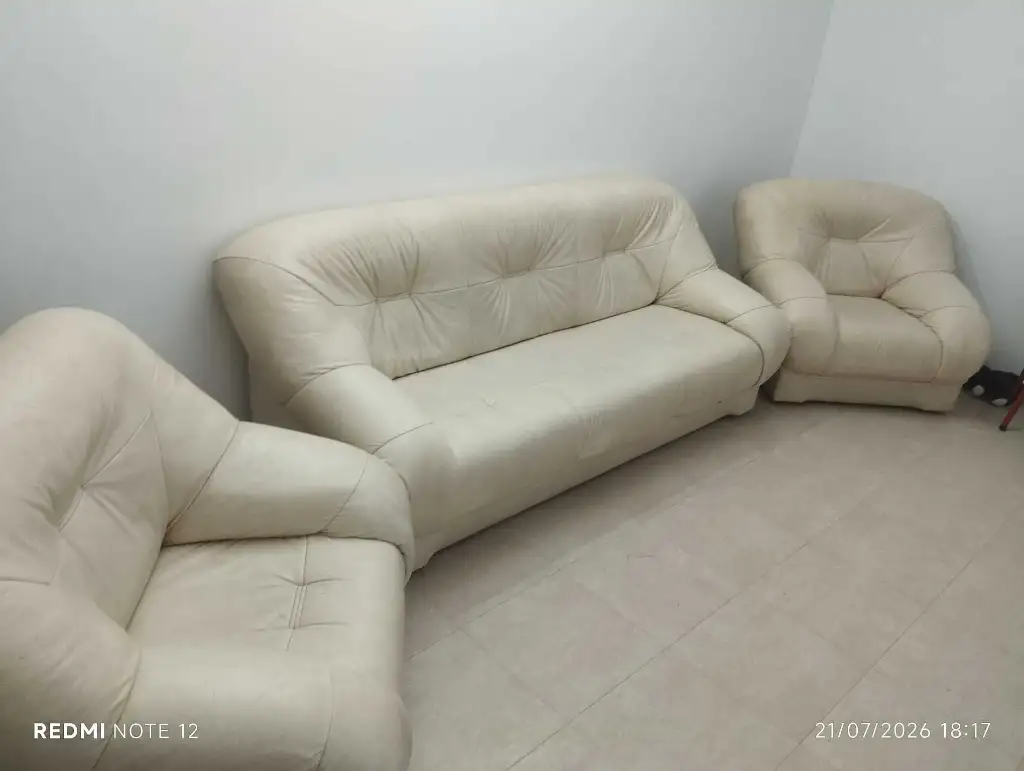 Salon en cuir