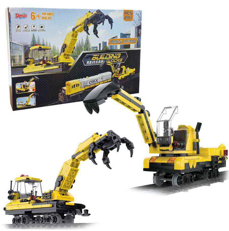 Ensemble de train de 210 pièces