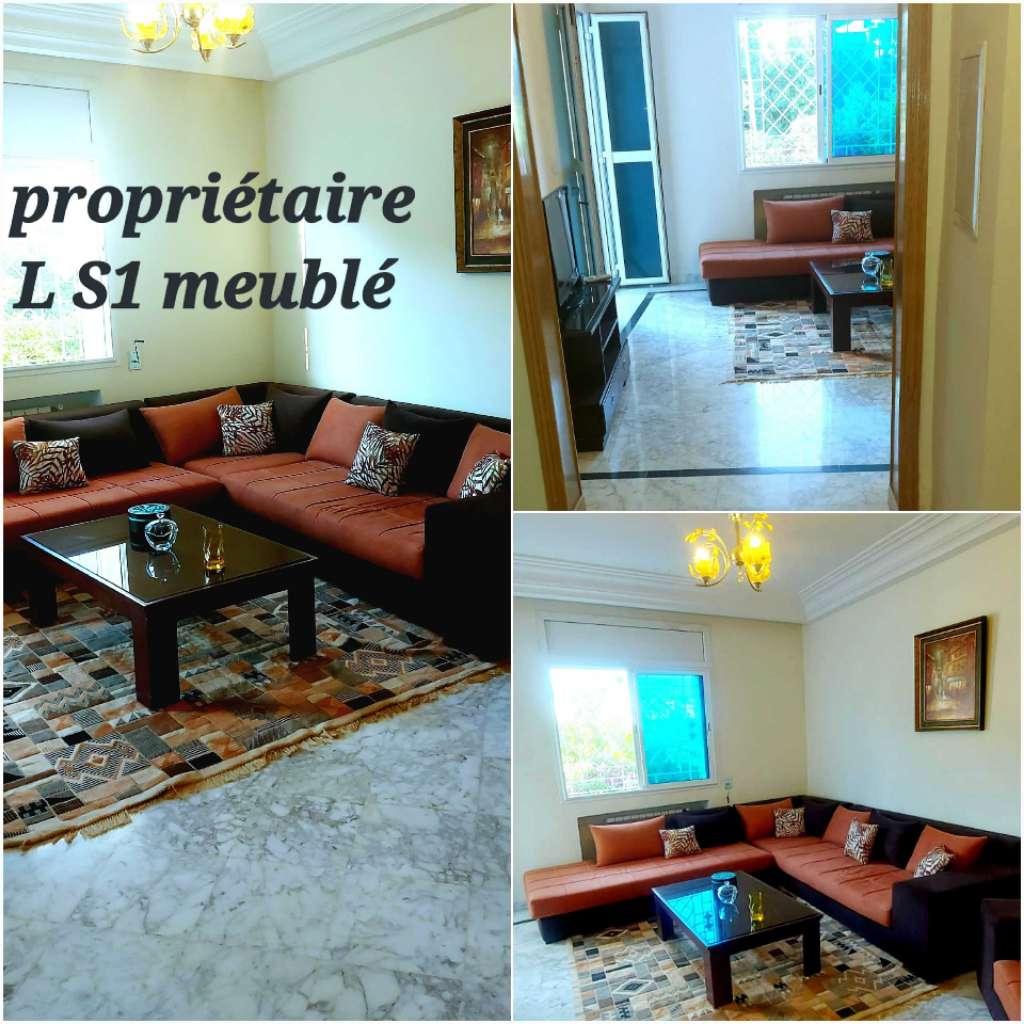 A l'année pour étranger S1 meublé Ennasr2 