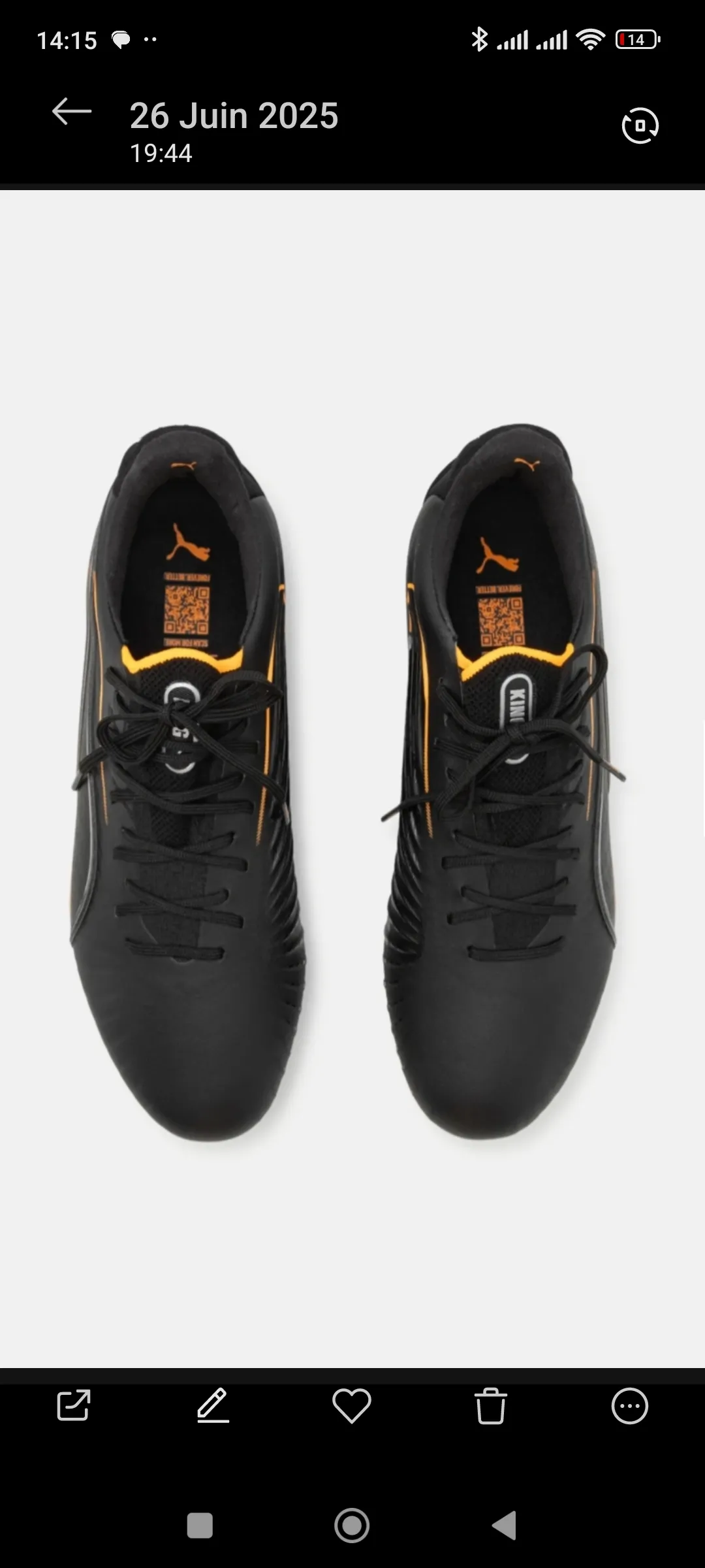 Puma king ultimate originale FG / AG