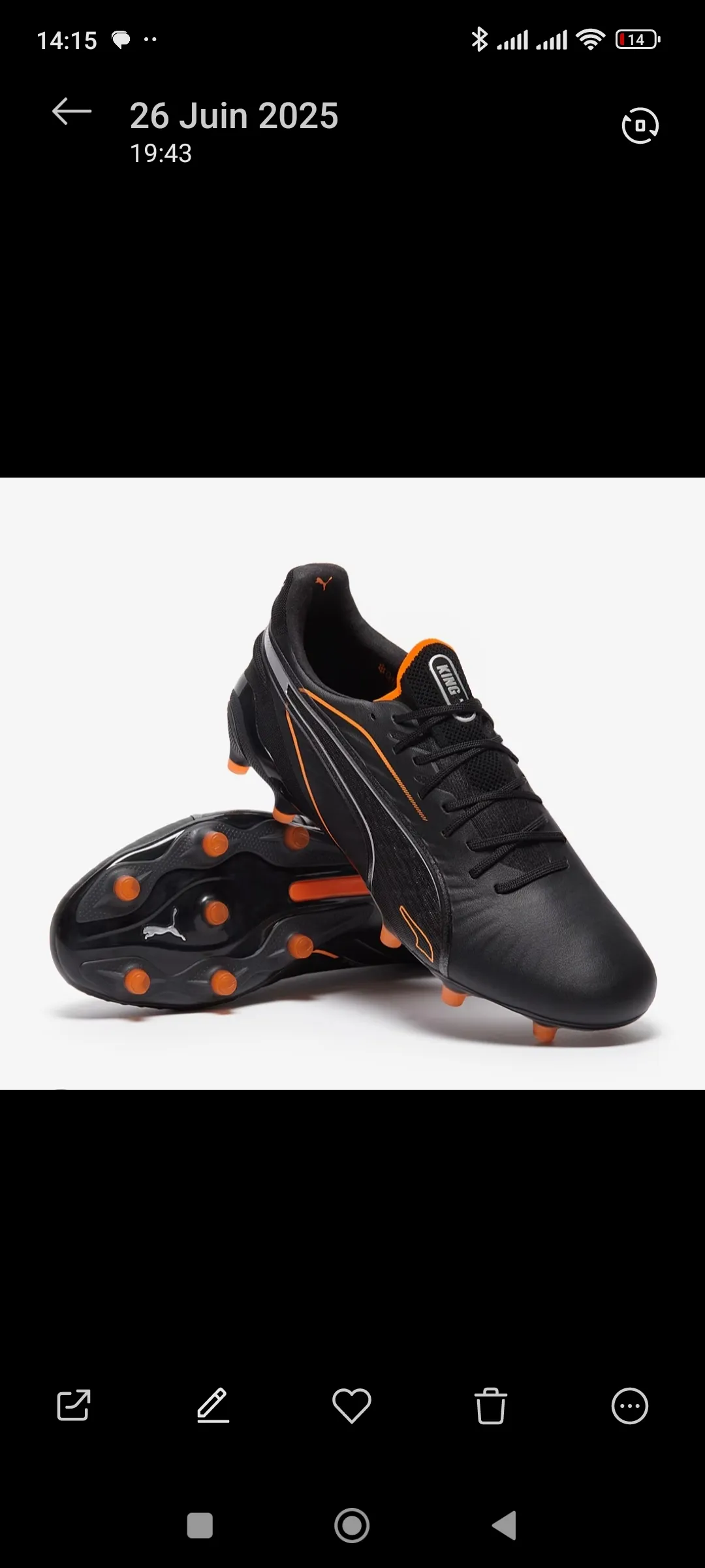 Puma king ultimate originale FG / AG