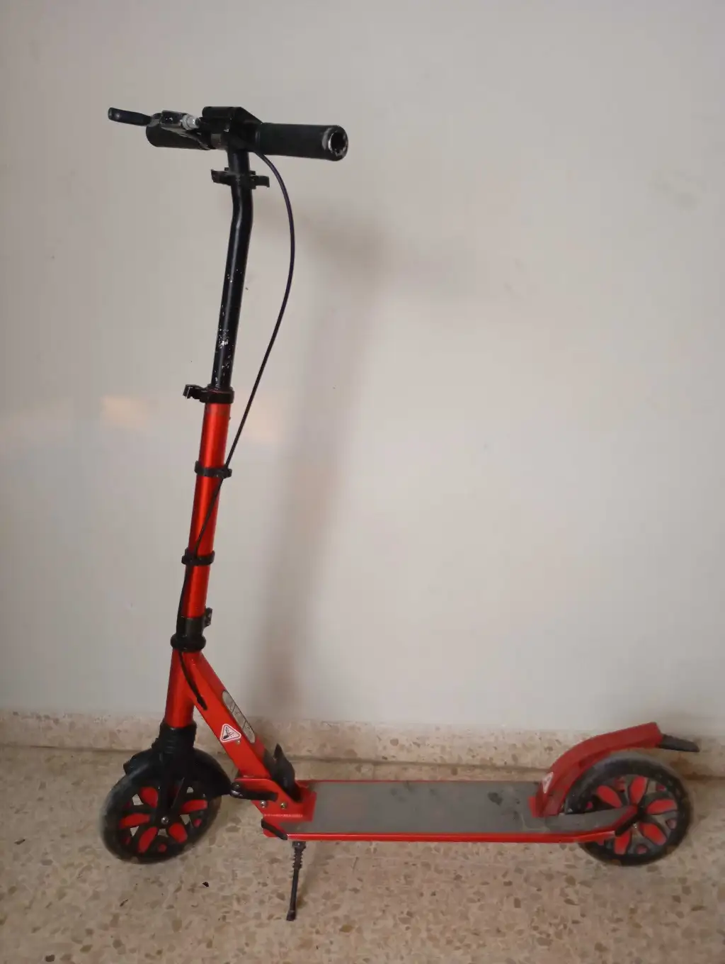 Trotinette manuelle + vélo