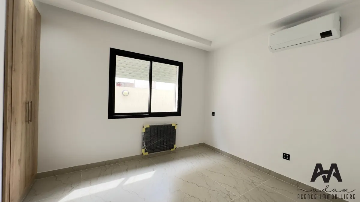Appartement S+2 – 107 m² + Jardin 87 m² – Manzah 9C, Tunis