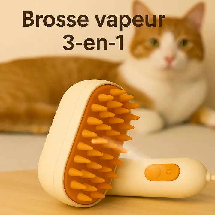 🧼 Zolies SteamBrush – La brosse vapeur 3-en-1 qui fait le buzz !
