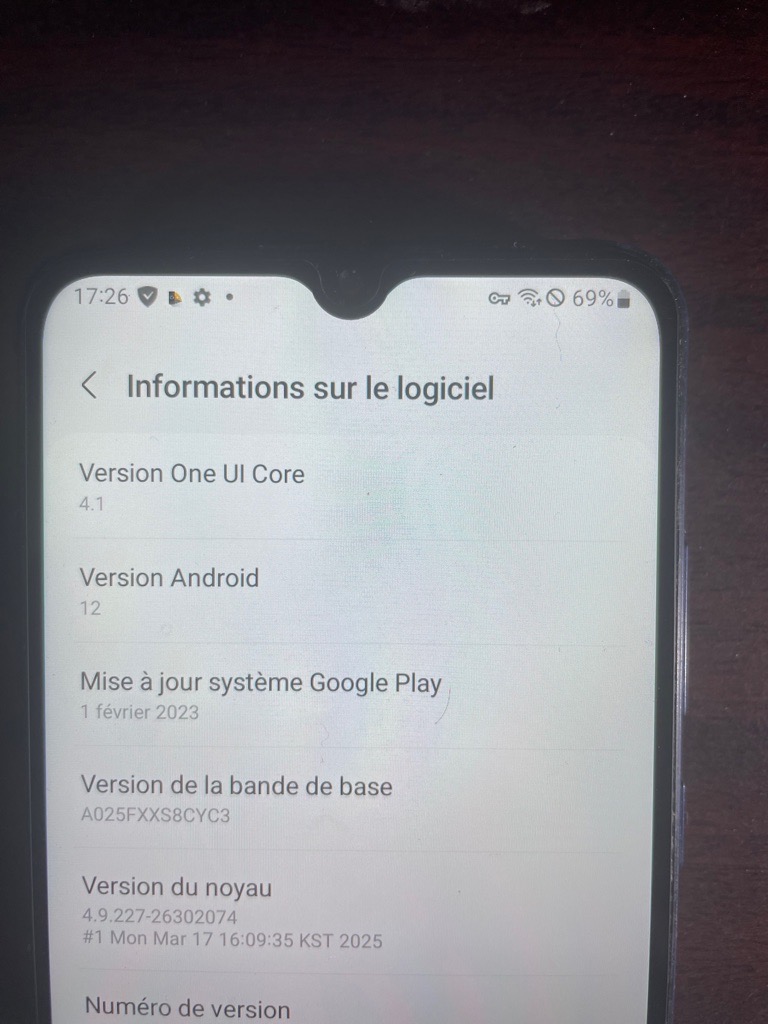 Galaxy A02S 4RAM 64Stockage