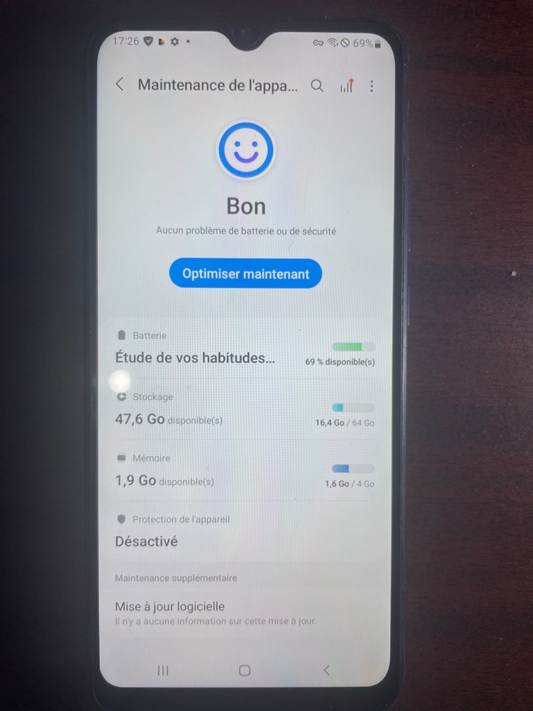 Galaxy A02S 4RAM 64Stockage