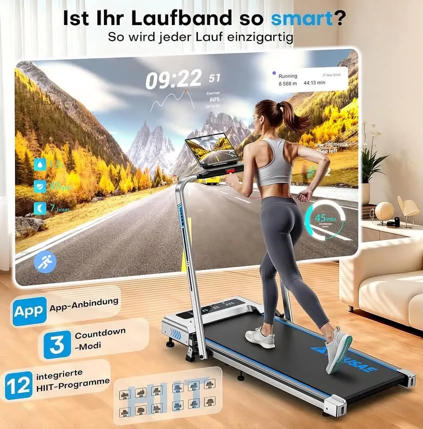cacheté!!!! TAPIS DE COURSE 5-EN-1 – POUR UN SPORT À DOMICILE ! Tapis roulant , tapis de marche