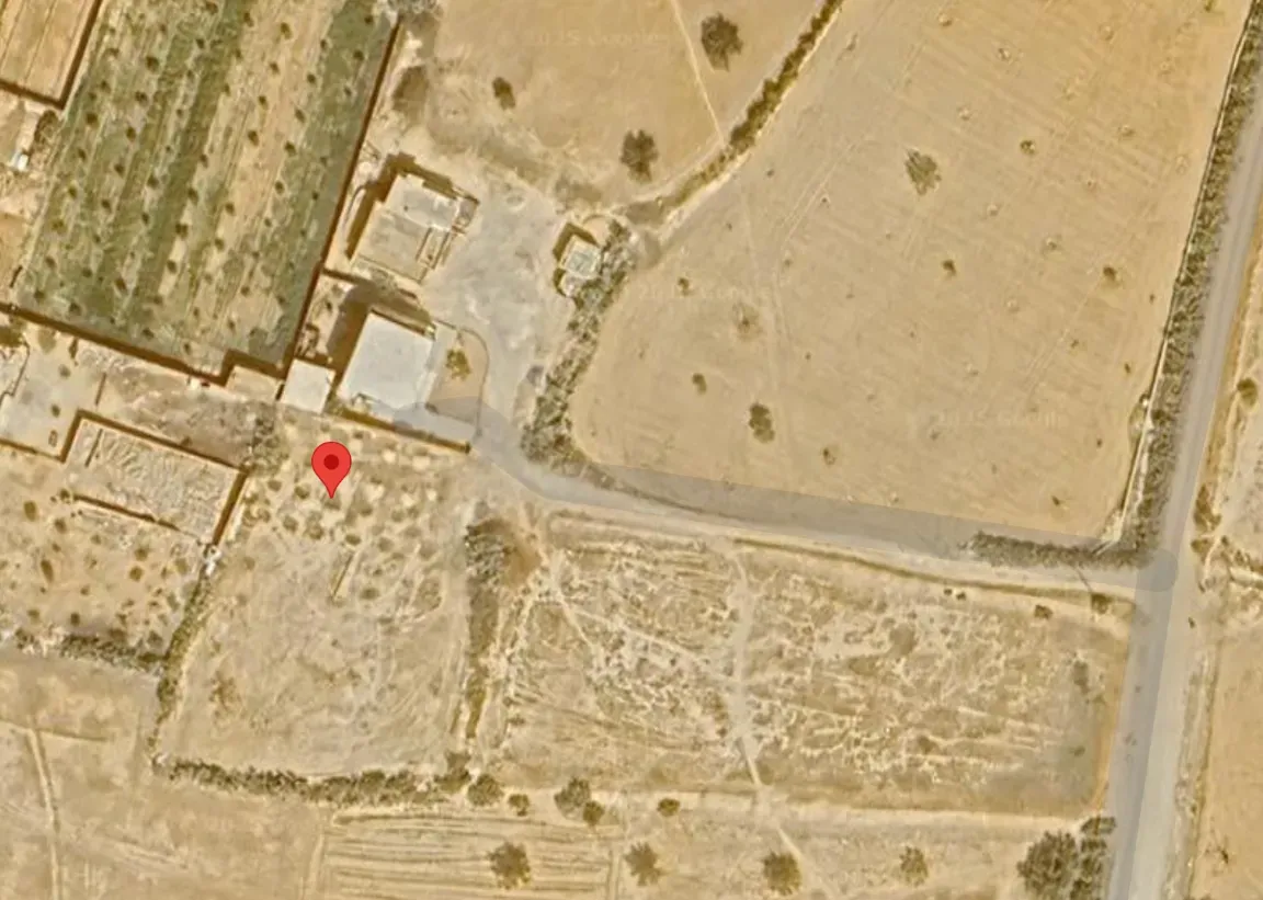 Terrain de 840 m² – Route Mahdia Trab