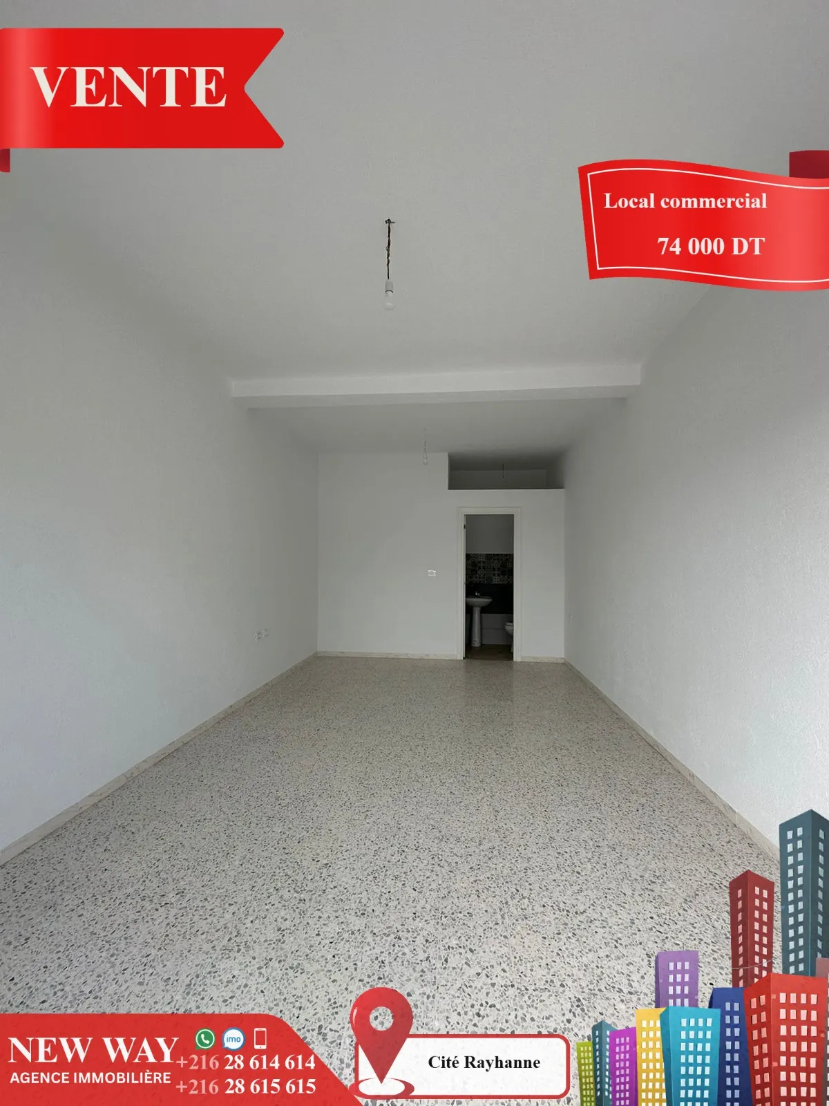 Local Commercial à Cité Rayhanne