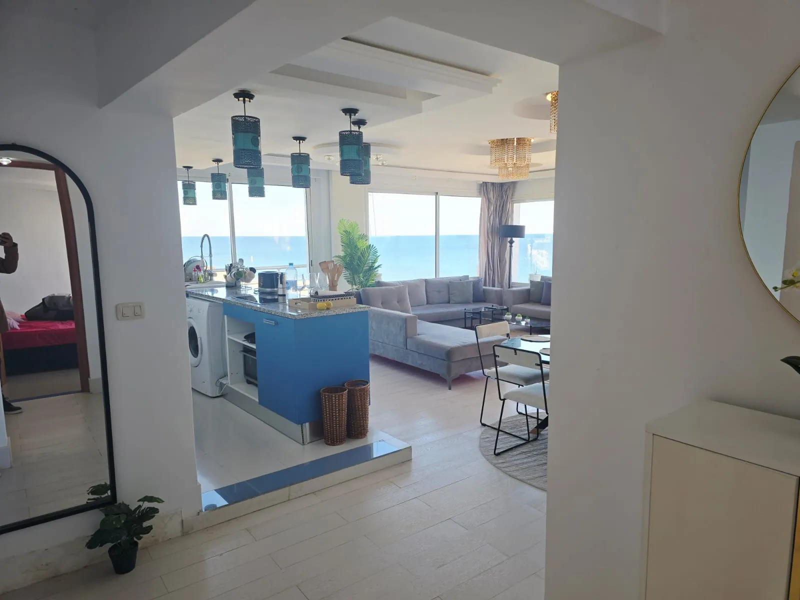 🌊Penthouse S+2 Pieds Dans L'eau En Vente | Chott Mariem
