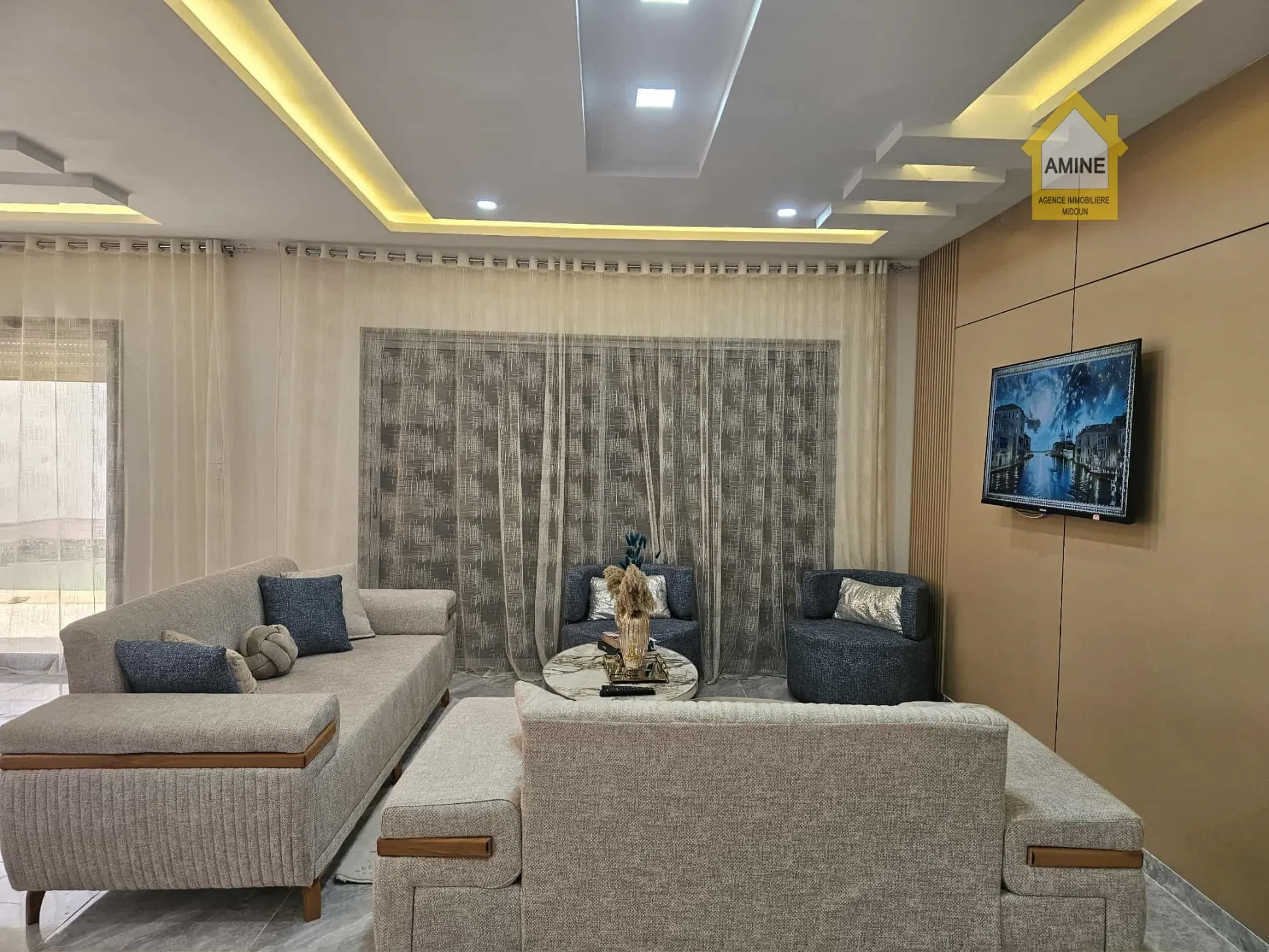 Villa moderne de plain-pied à louer à Tezdaine – Djerba