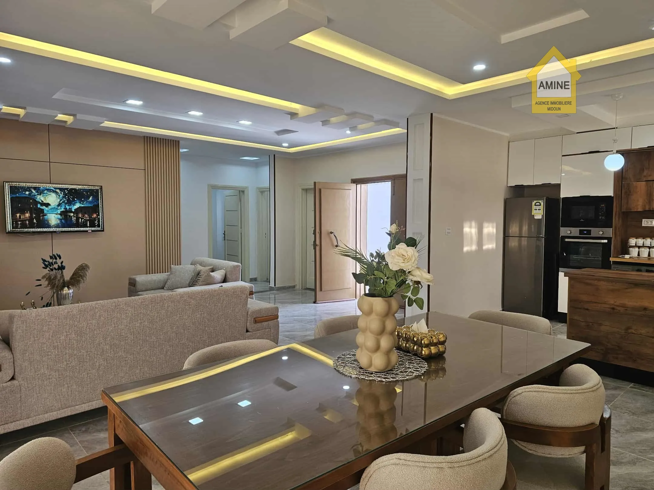 Villa moderne de plain-pied à louer à Tezdaine – Djerba