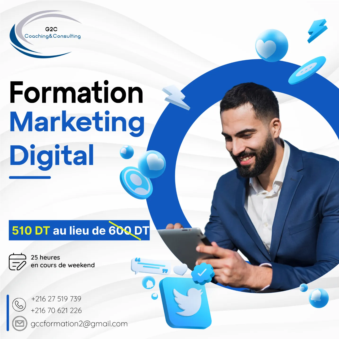 NOUVEAU ! Lancement de notre formation en MARKETING DIGITAL