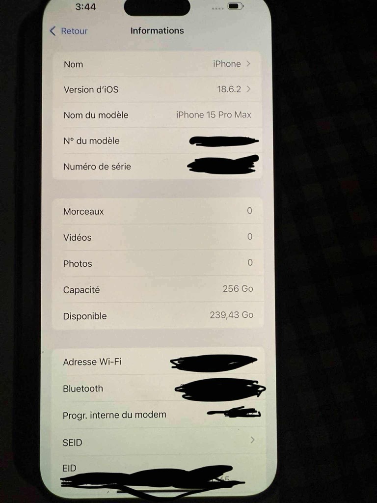 iPhone 15 pro max