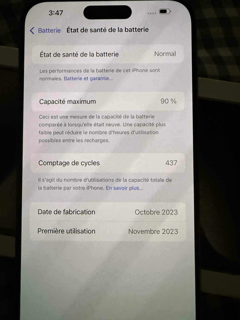 iPhone 15 pro max