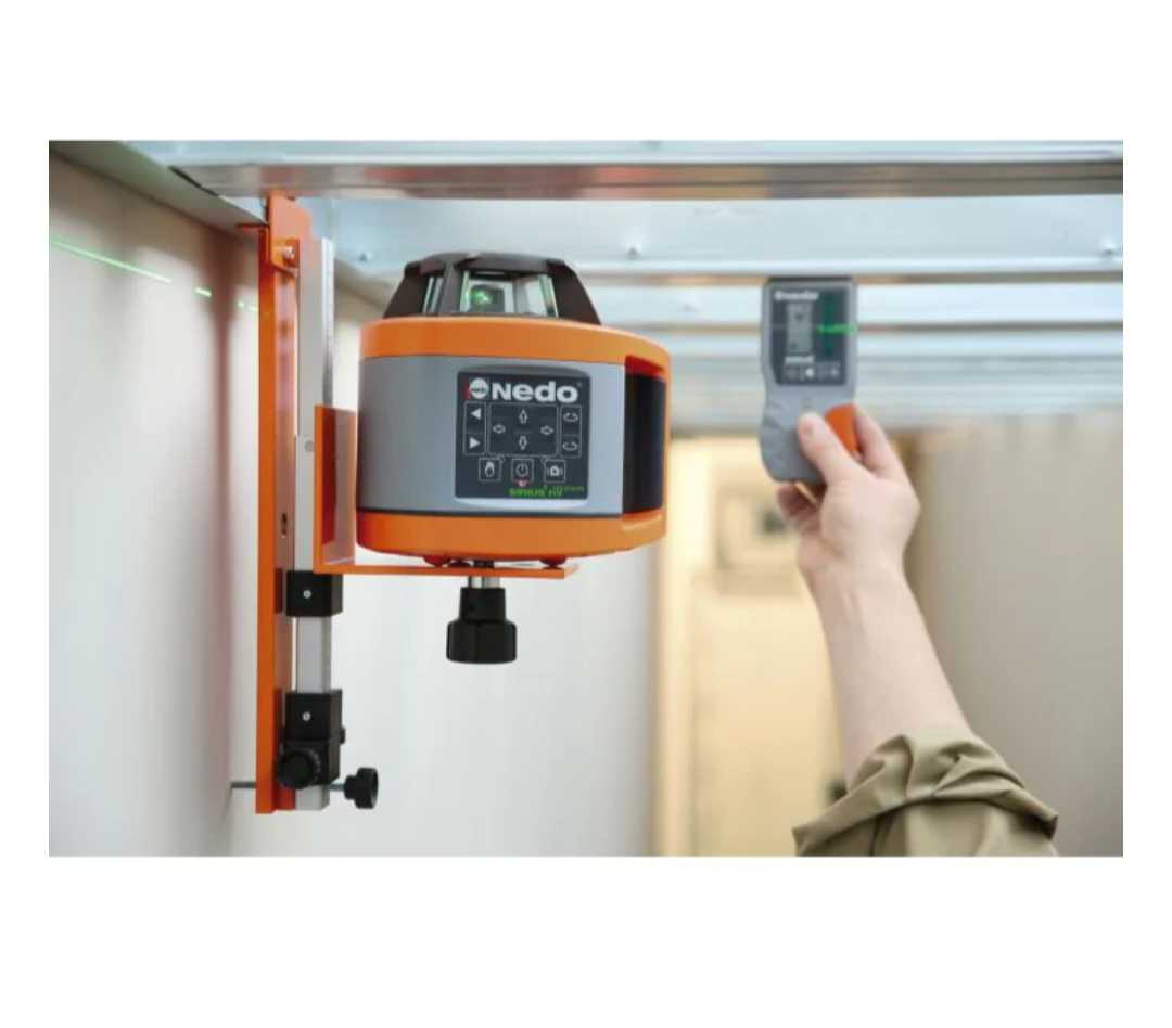 Niveau laser rotatif avec faisceau vertical et horizontale