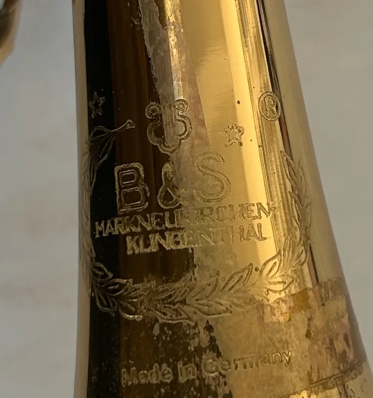 Trompette B&S Made in Germany