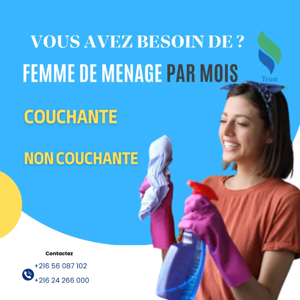 Votre maison mérite le meilleur entretien – Faites confiance à nos femmes de menage