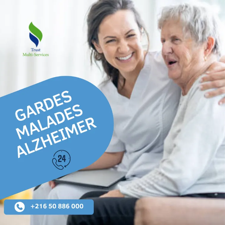 GARDE ALZHEIMER À DOMICILE A ARIANA ESSOUGHRA