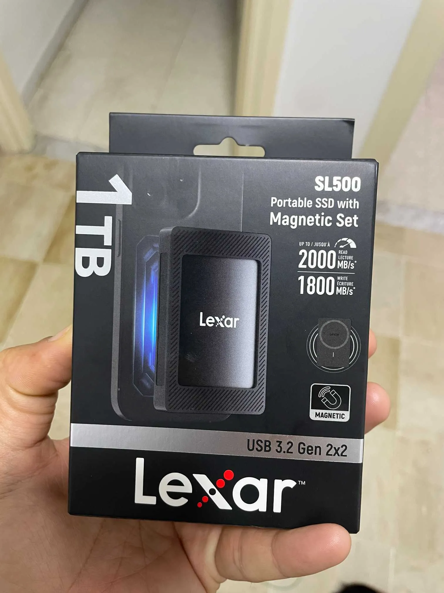 LEXAR SL500 avec kit magnétique