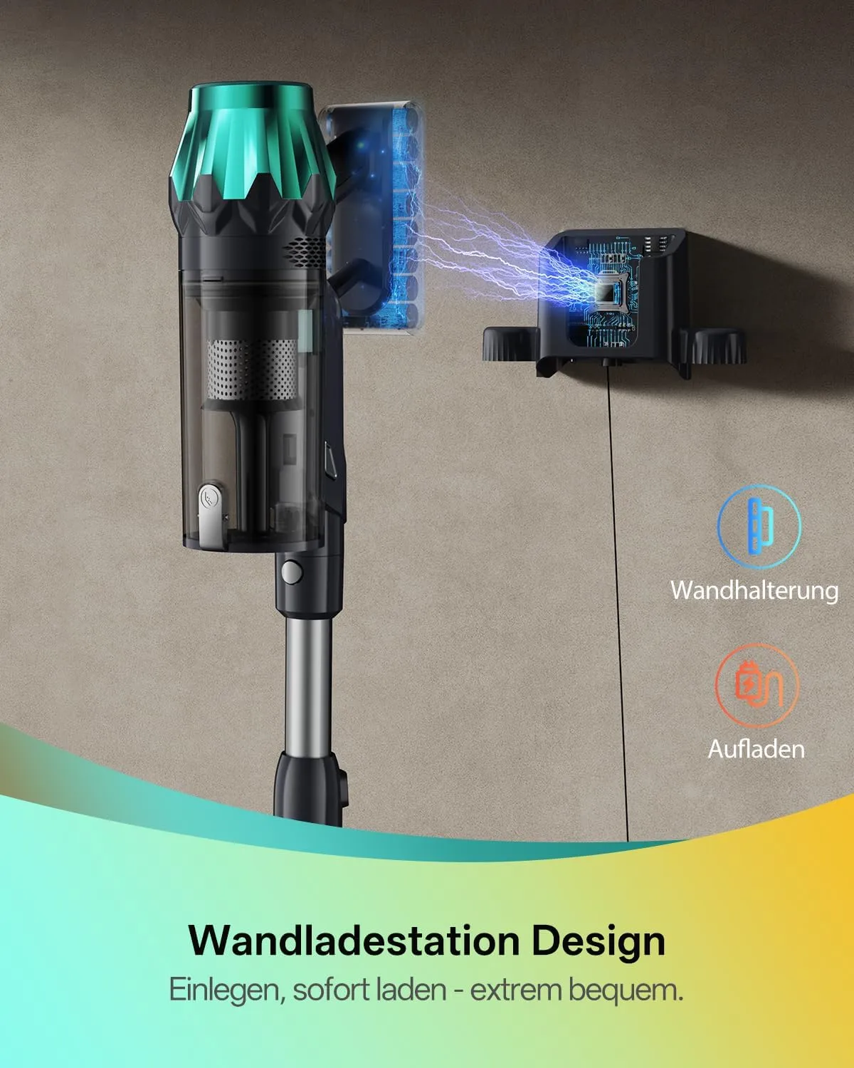 ✨ Aspirateur Sans Fil Vexilar V15Max – Aspiration + Lavage 2-en-1