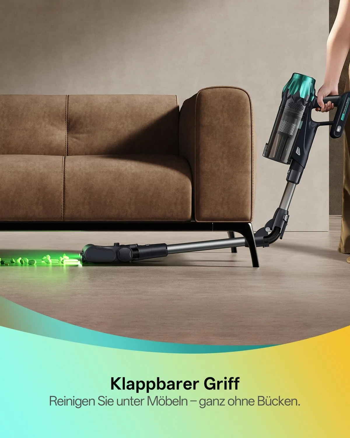 ✨ Aspirateur Sans Fil Vexilar V15Max – Aspiration + Lavage 2-en-1