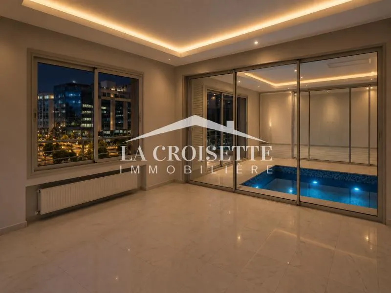 Appartement S+4 avec piscine au Lac2 MAL4307