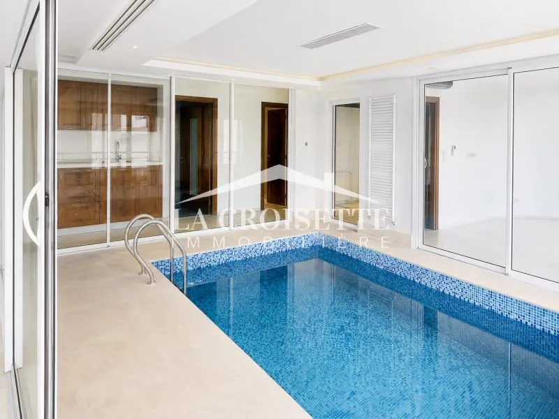 Appartement S+4 avec piscine au Lac2 MAL4307