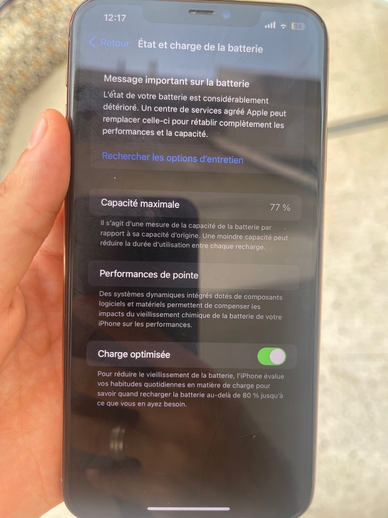 Iphone 11 pro max gold