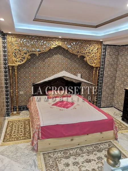 Villa s4 meublée avec piscine à Gammarth MVL0514