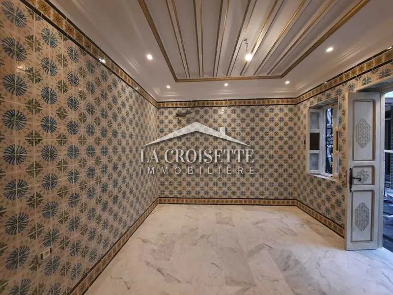 Villa s4 meublée avec piscine à Gammarth MVL0514