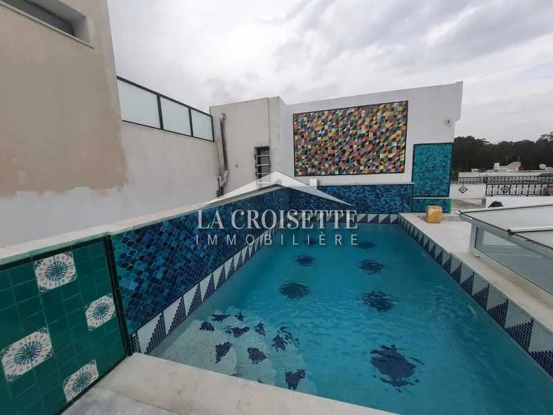 Villa s4 meublée avec piscine à Gammarth MVL0514