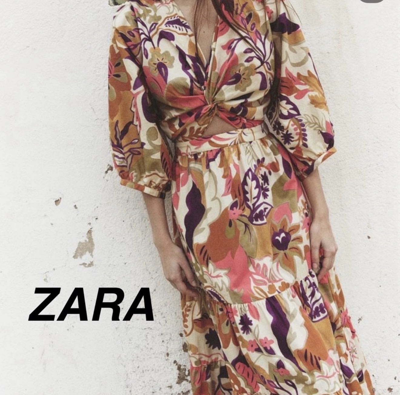 Robe Zara fleurie