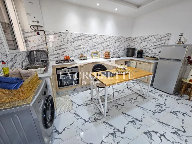 Appartement s1 meublé à La Marsa ZAL2148