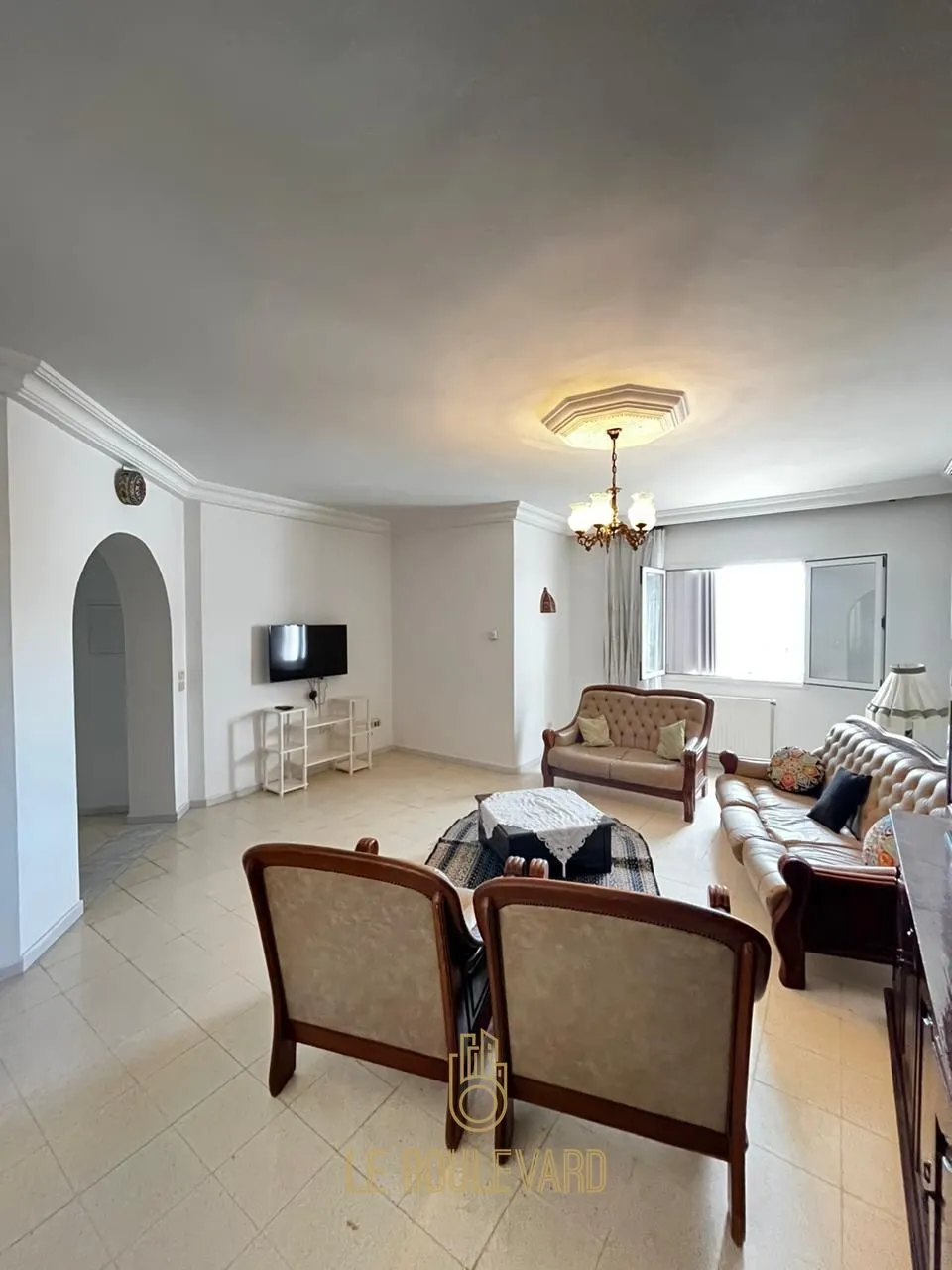 A Louer Etage De Villa S+2 Meublé à Oued Souhil, Nabeul