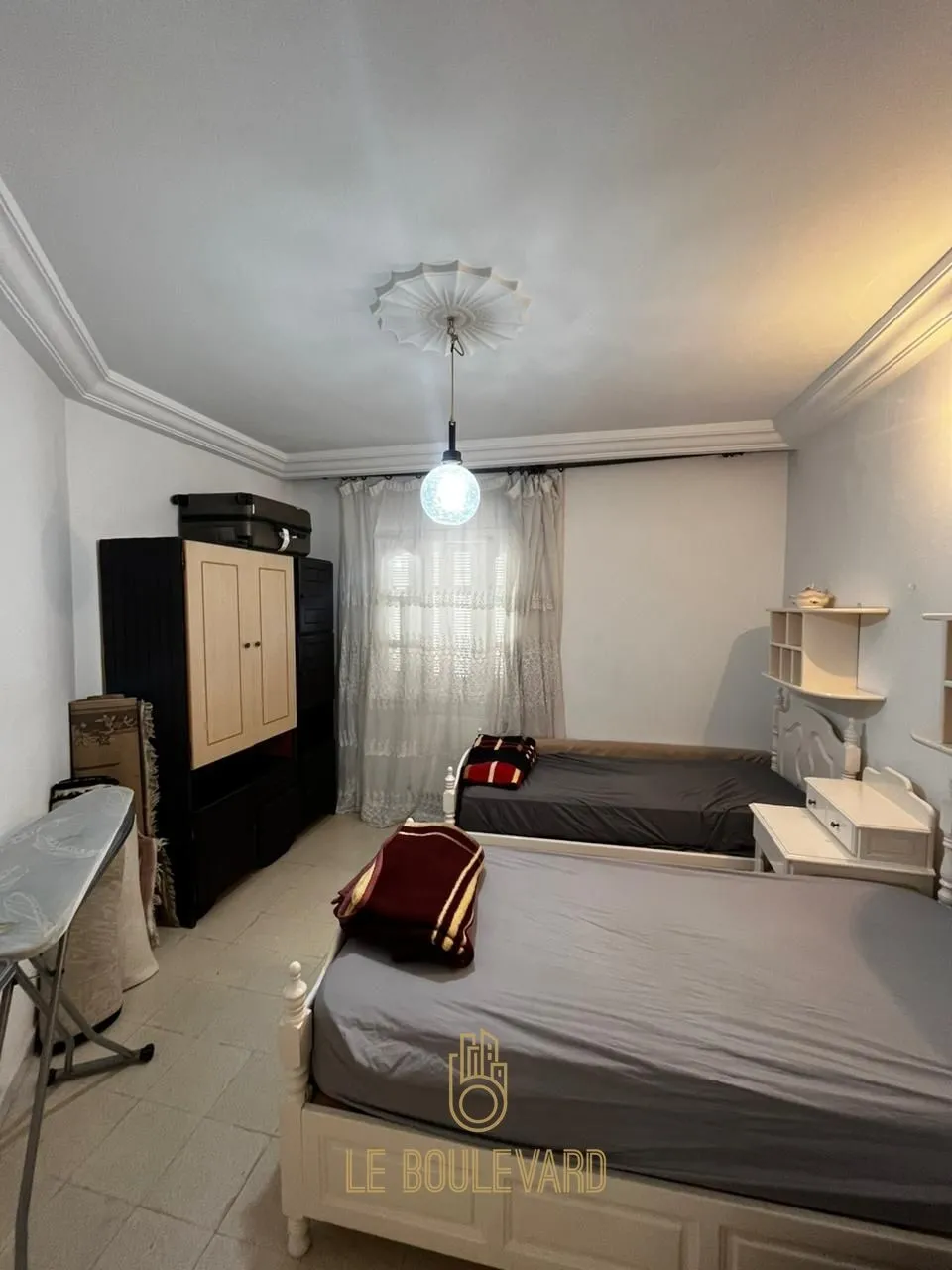 A Louer Etage De Villa S+2 Meublé à Oued Souhil, Nabeul