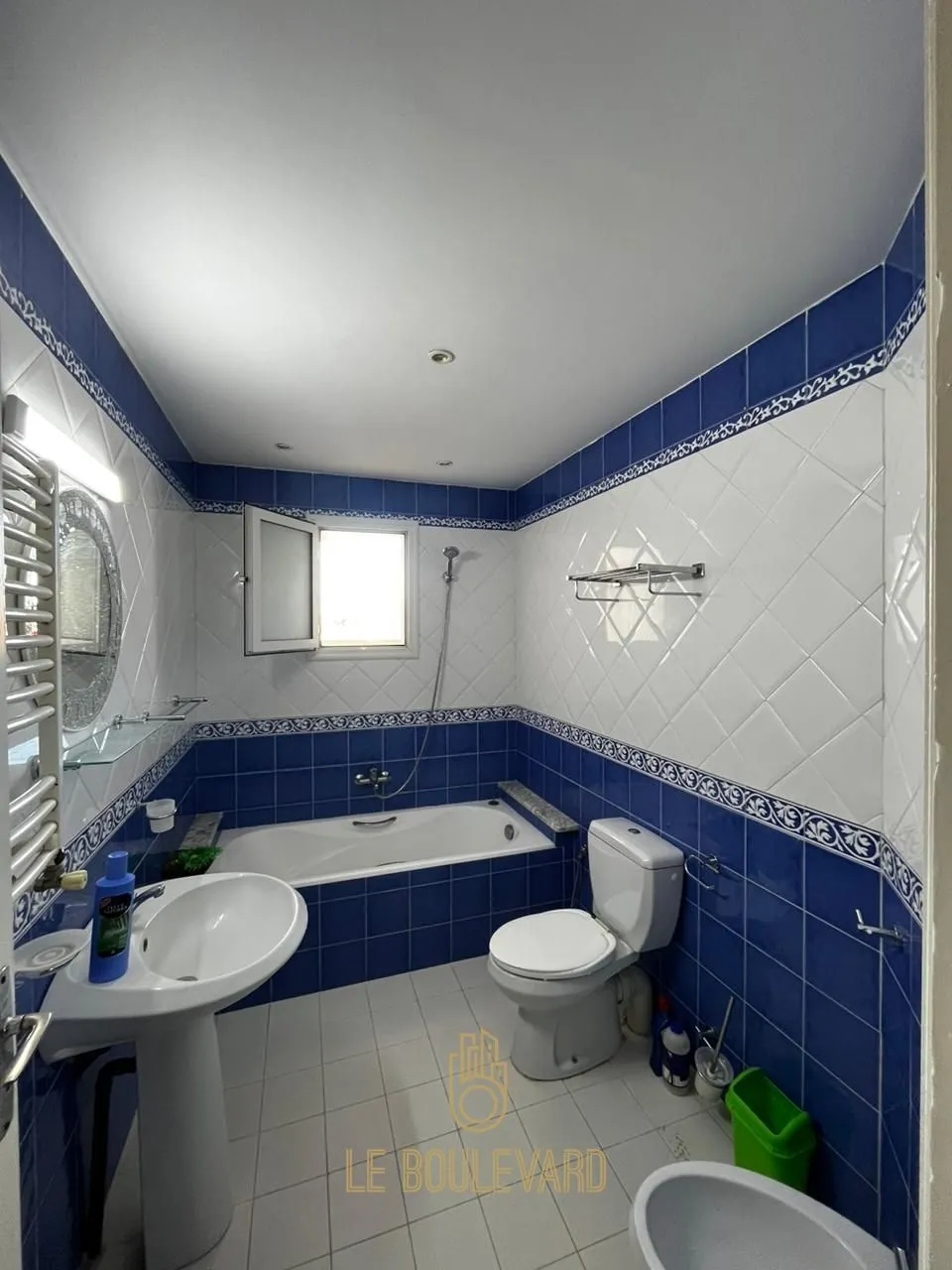 A Louer Etage De Villa S+2 Meublé à Oued Souhil, Nabeul