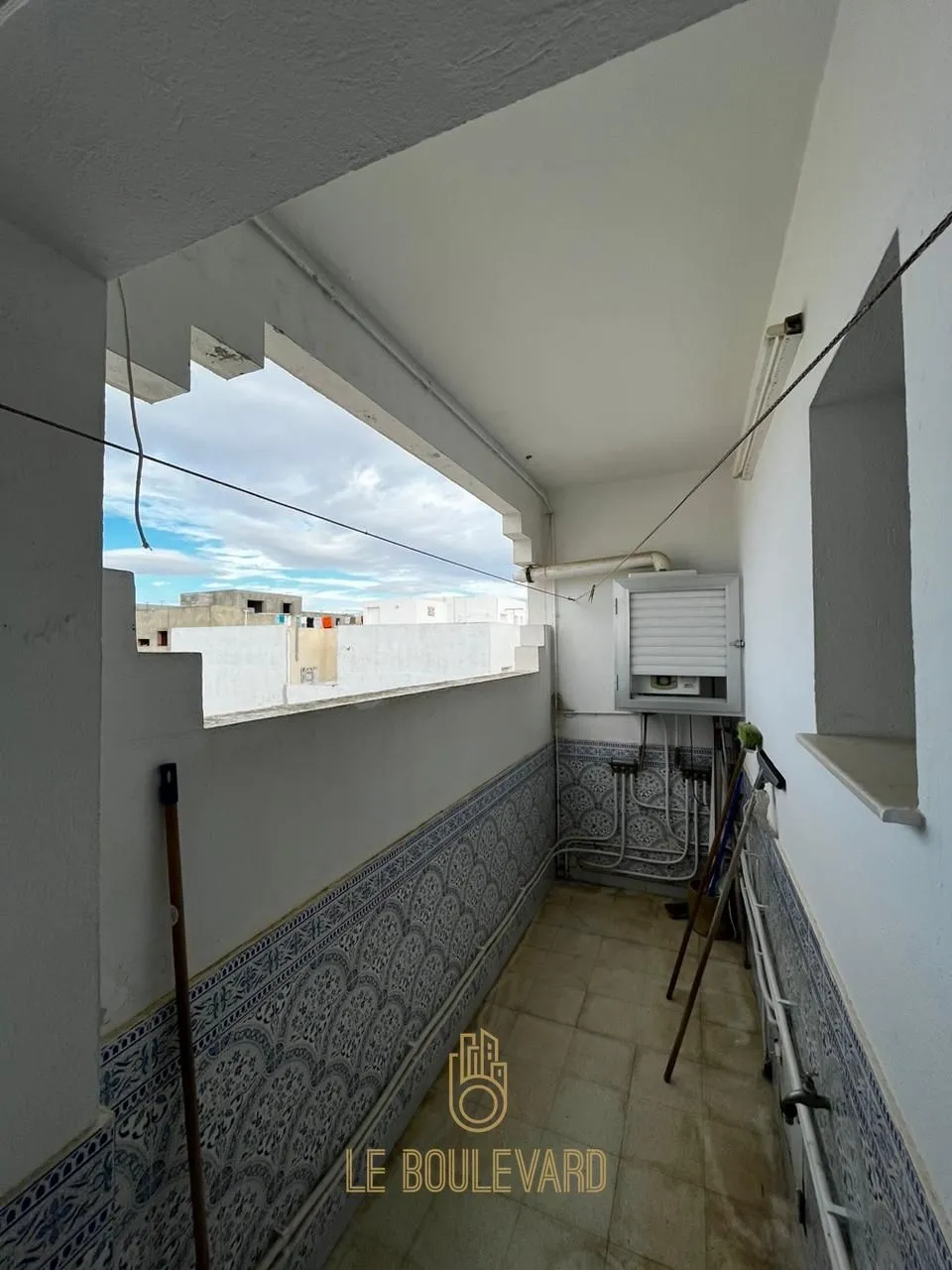 A Louer Etage De Villa S+2 Meublé à Oued Souhil, Nabeul