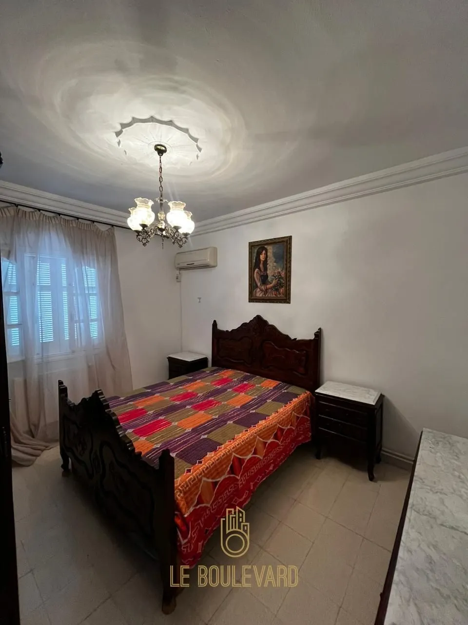 A Louer Etage De Villa S+2 Meublé à Oued Souhil, Nabeul