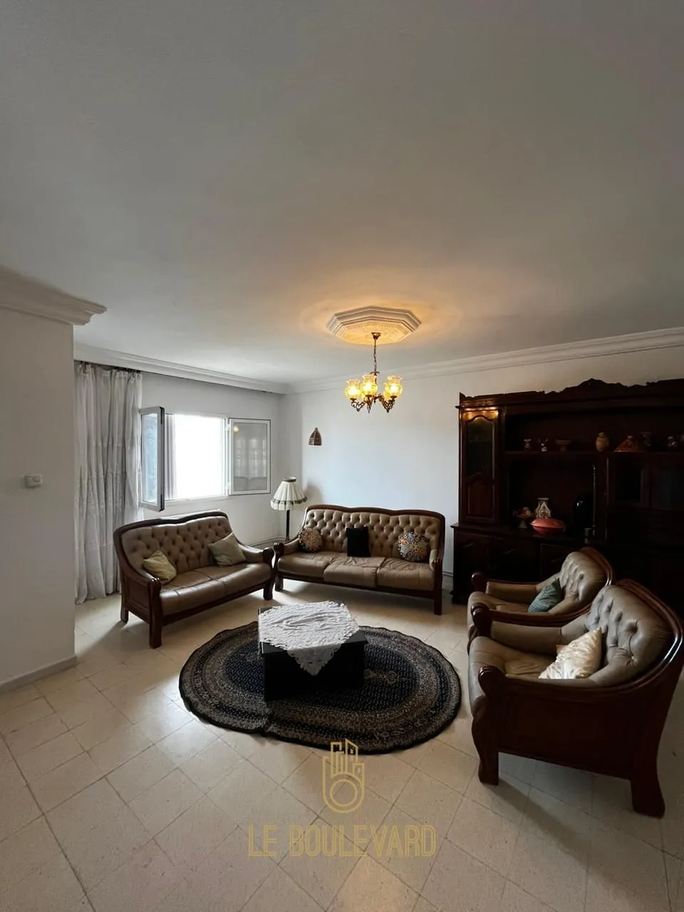 A Louer Etage De Villa S+2 Meublé à Oued Souhil, Nabeul