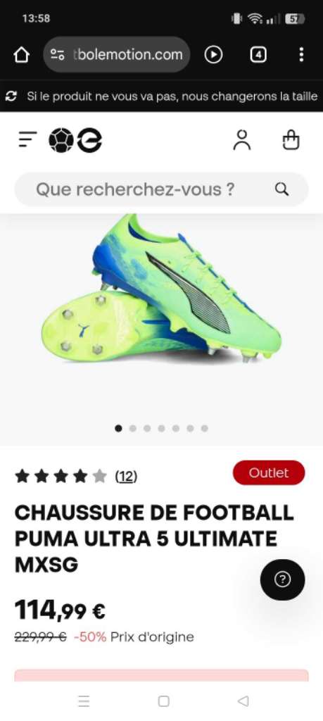 Crampons puma ultra (vissés)