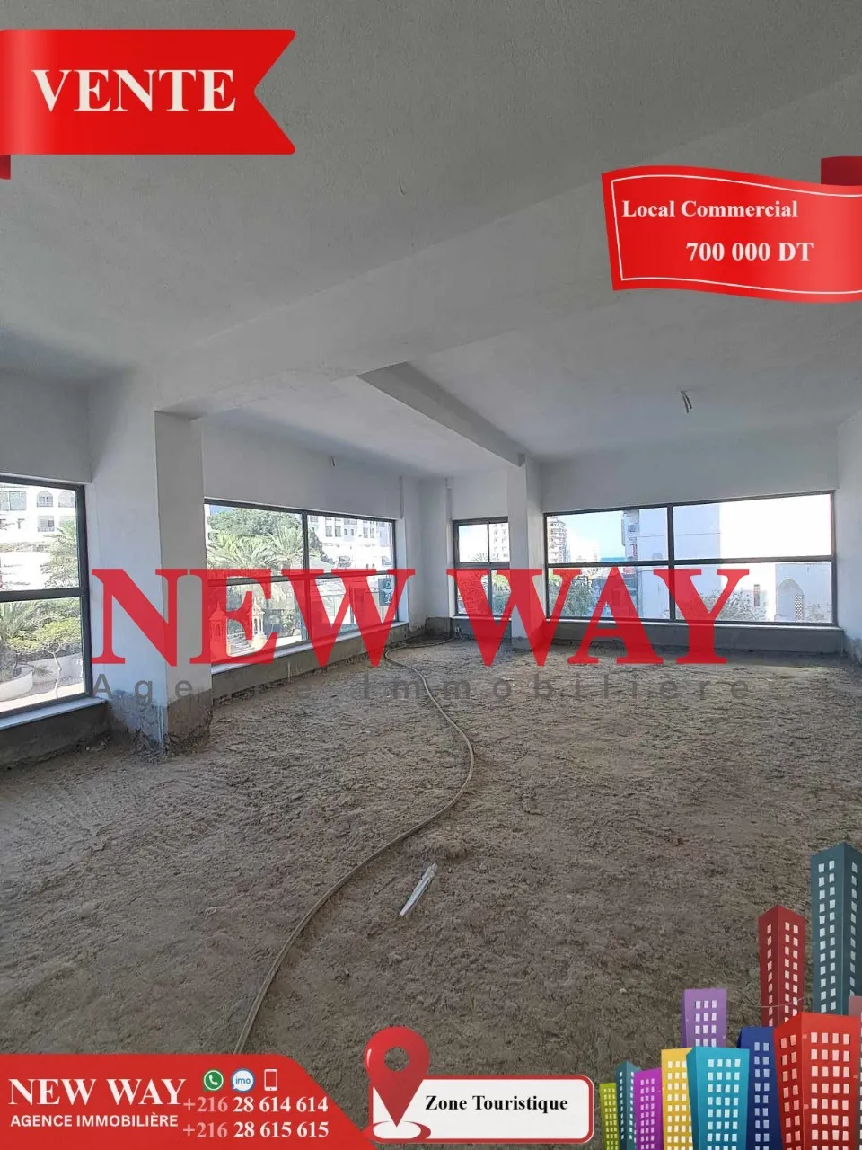 Local Commercial au plein cœur de la zone touristique